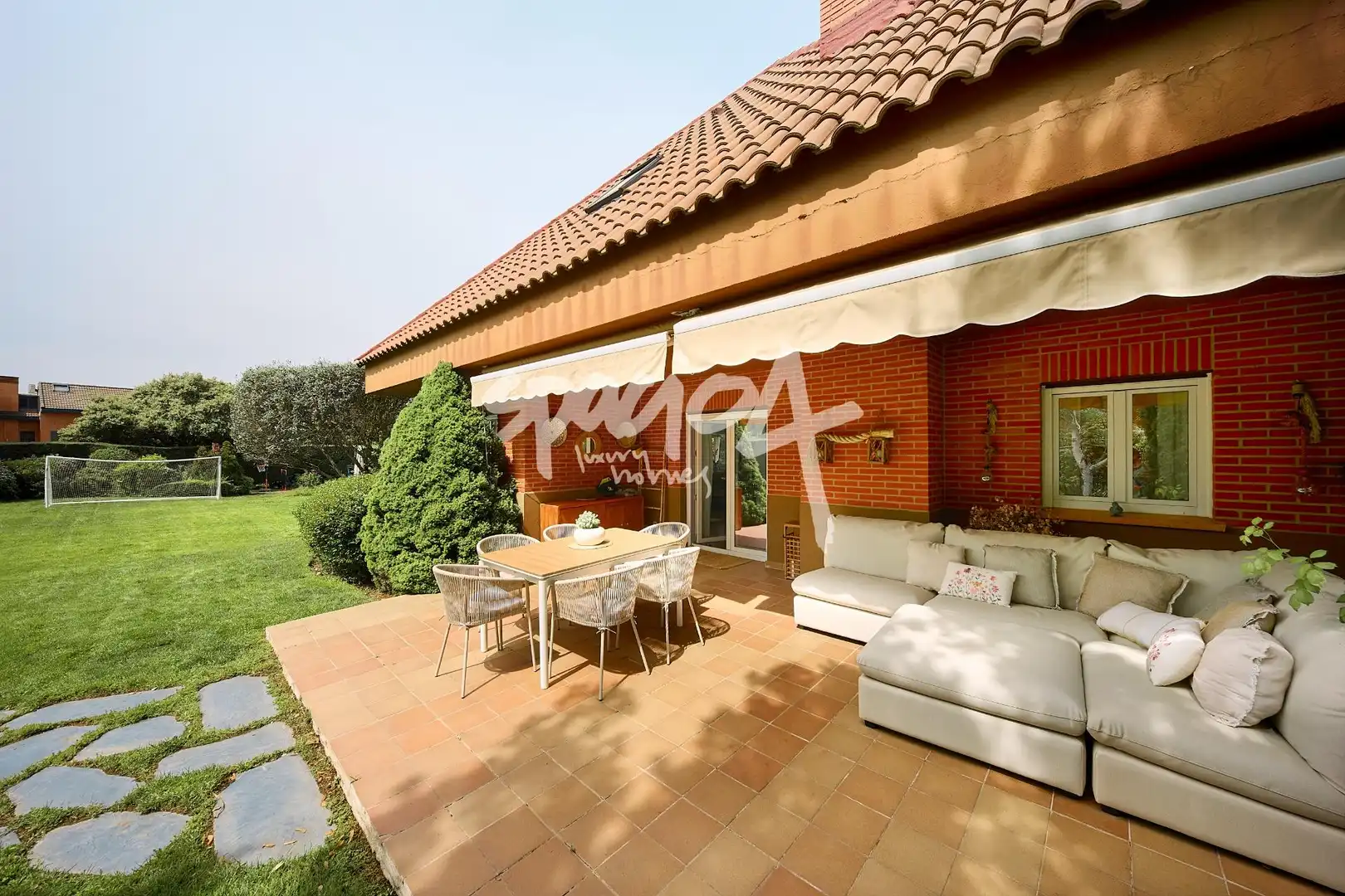 Terraza de Casa o chalet de alquiler en Boadilla del Monte con Aire acondicionado, Calefacción y Jardín privado