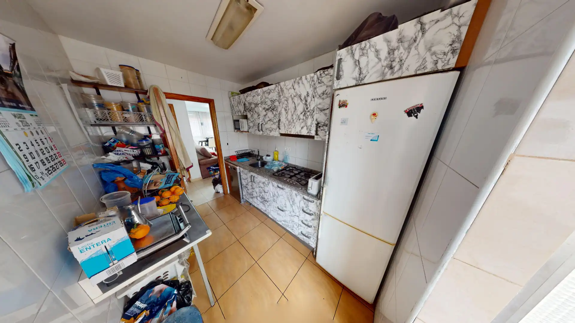 Cocina de Piso en venta en Alicante / Alacant con Amueblado, Horno y Lavadora
