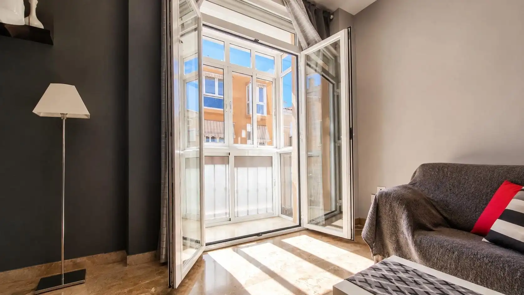 Balcony of Flat for sale in Málaga  with Air Conditioner, Storage room and Balcony