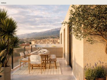 Neubau-Penthouse mit Aufzug zum Verkauf in Carrer Alcoi 8