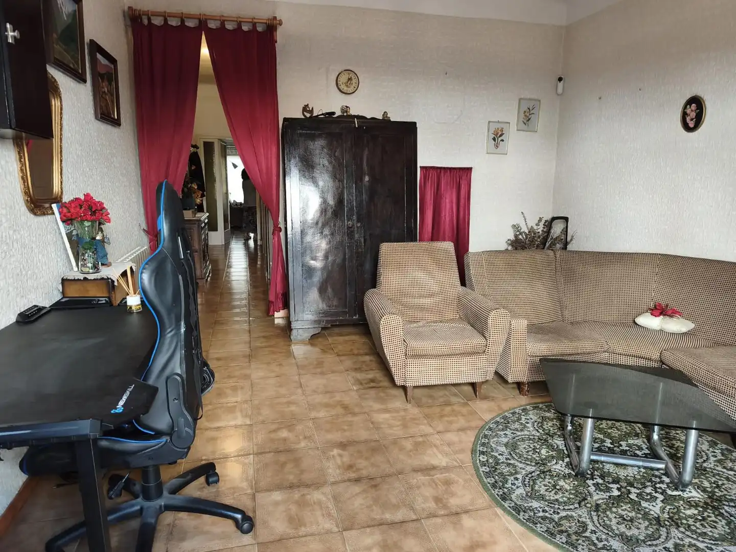 Sala d'estar de Casa o xalet en venda en Sabadell amb Terrassa