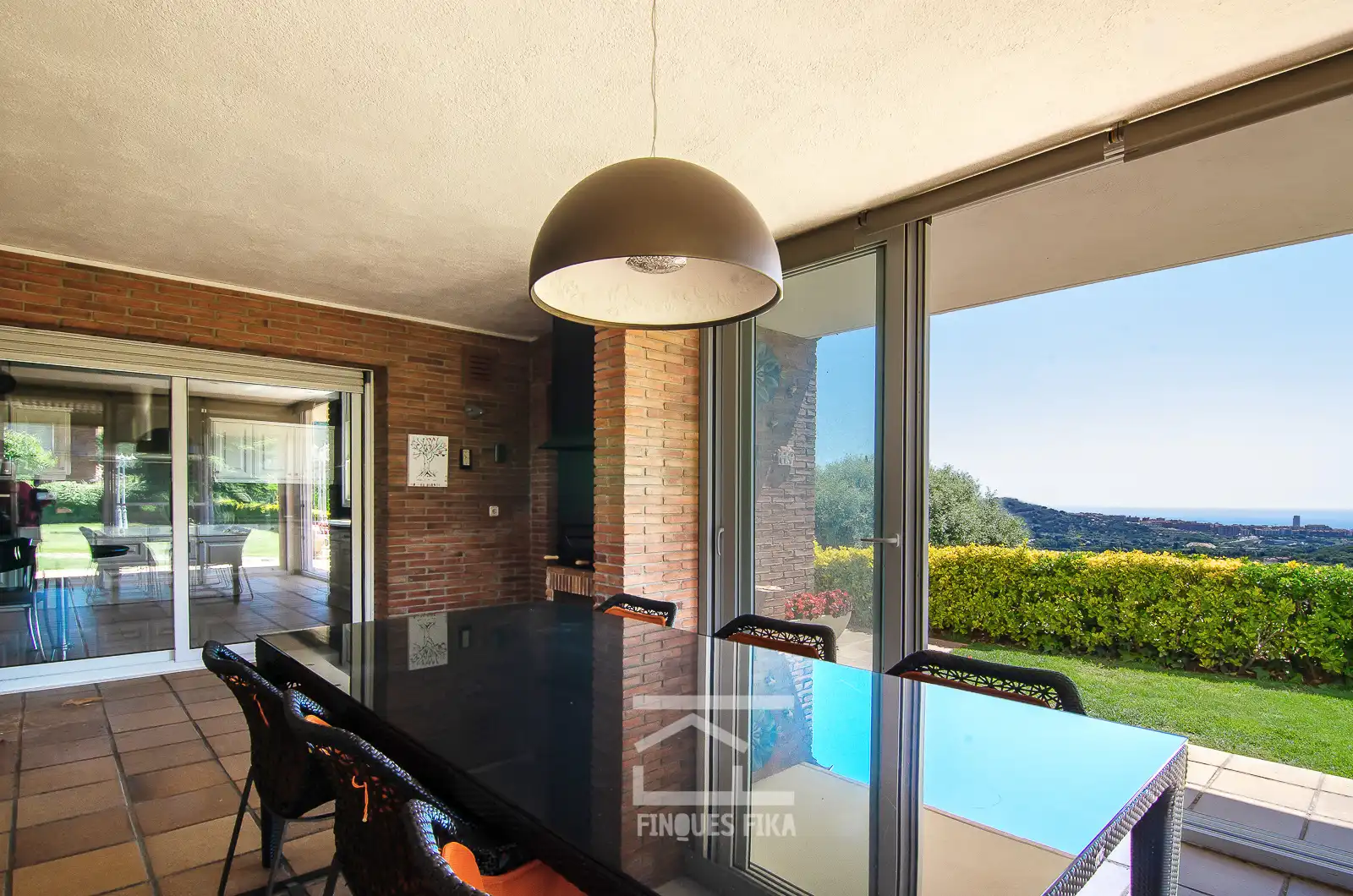 Comedor de Casa o chalet de alquiler con opción a compra en Argentona con Calefacción, Jardín privado y Terraza