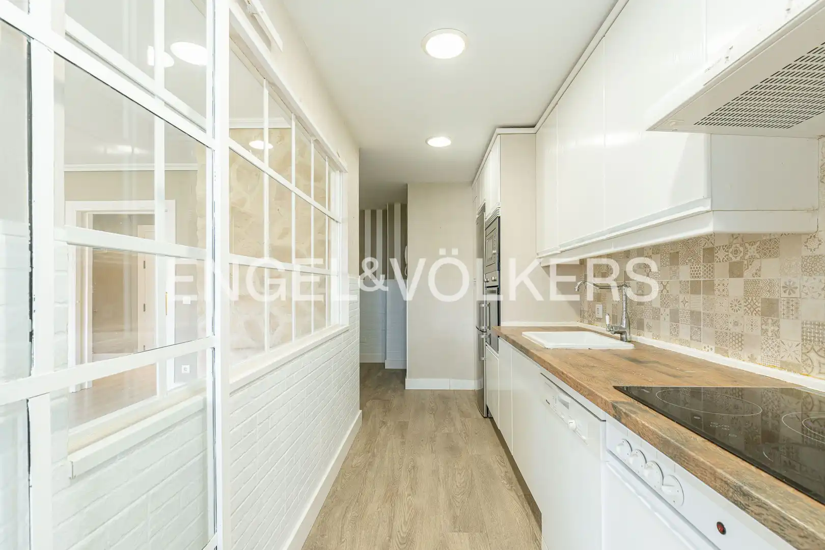 Cocina de Piso de alquiler en Pozuelo de Alarcón con Aire acondicionado, Calefacción y Terraza