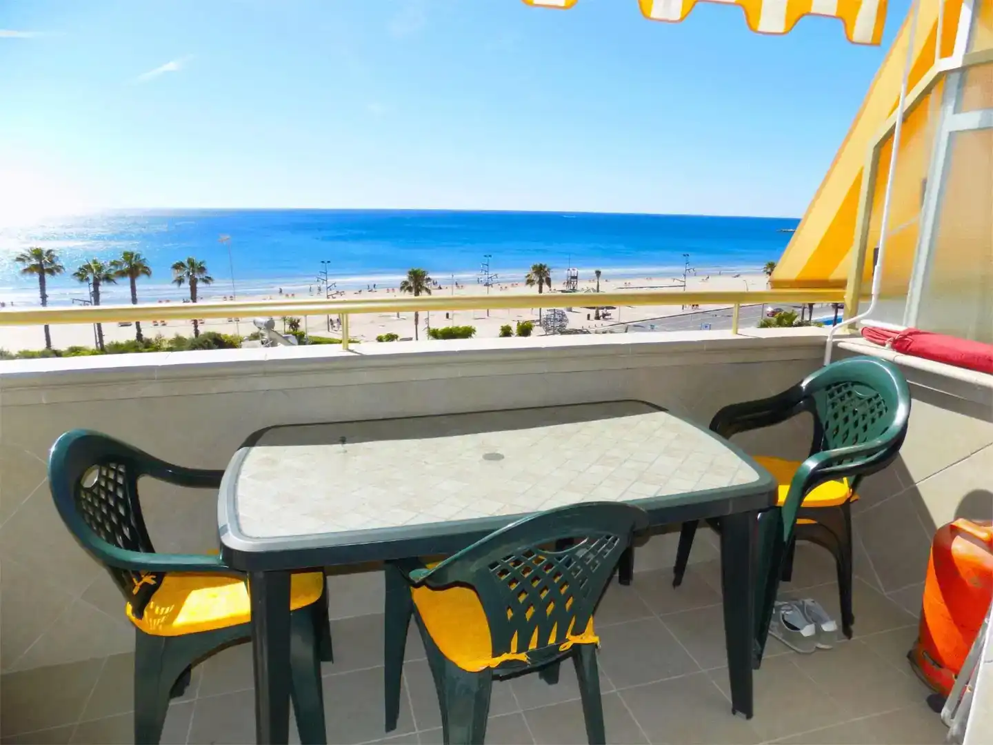 Terrasse von Wohnung zur Miete in Vila-seca mit Klimaanlage, Parkett und Schwimmbad