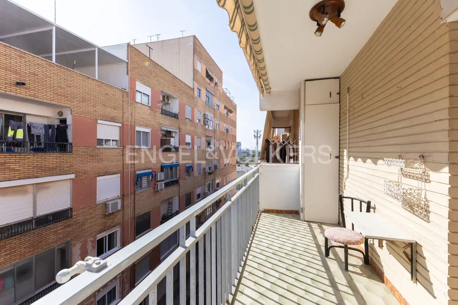 Terraza de Piso de alquiler en Sagunto / Sagunt con Aire acondicionado, Calefacción y Parquet
