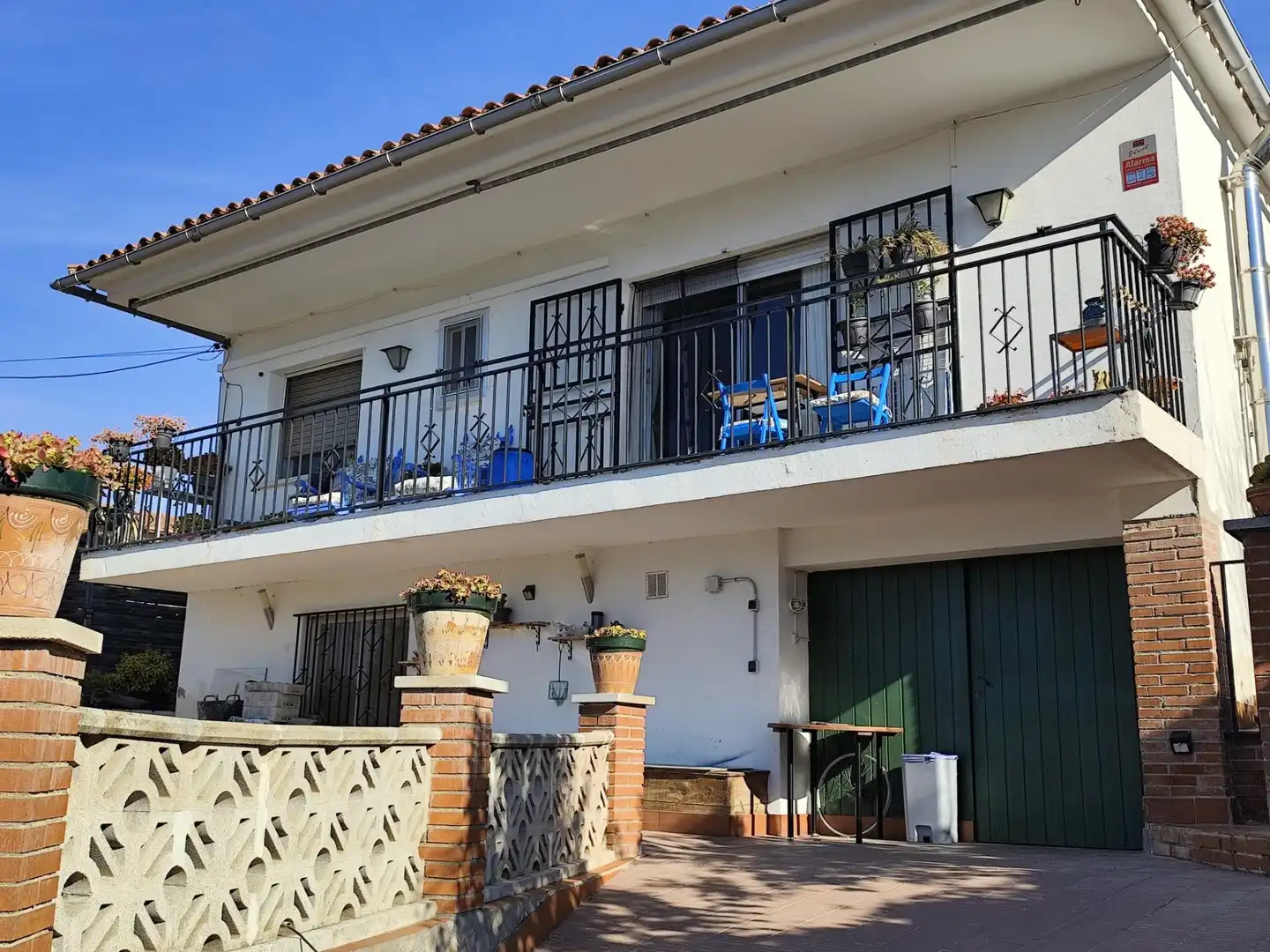Vista exterior de Casa o xalet en venda en Piera amb Aire condicionat, Calefacció i Jardí privat