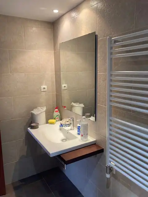 Bany de Pis en venda en Terrassa amb Calefacció, Parquet i Terrassa