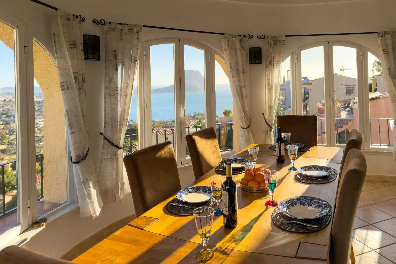 Dining room of Houses for sale in Calpe / Calp