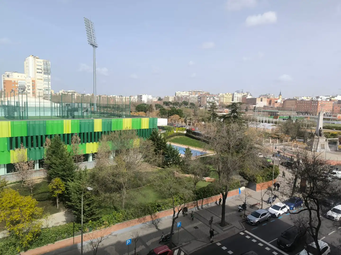 Jardí de Pis de lloguer en Madrid amb Aire condicionat, Calefacció i Parquet