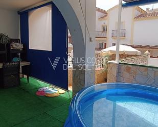 Swimming pool of Single-family semi-detached for sale in Nerja  with Air Conditioner, Heating and Terrace