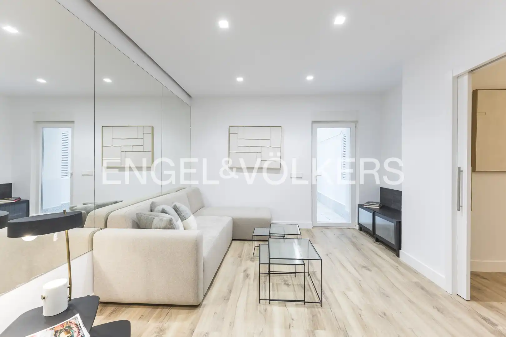 Wohnzimmer von Wohnung zum Verkauf in Madrid mit Heizung und Möbliert