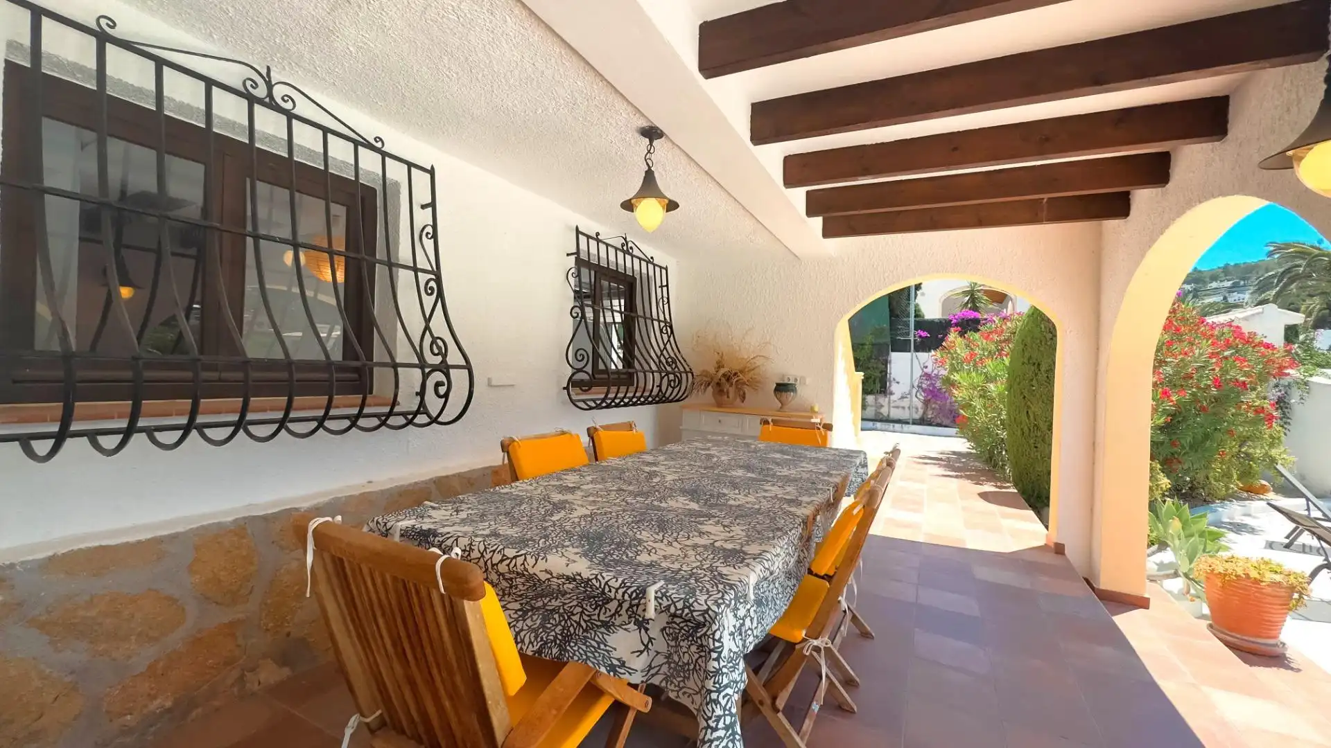 Terrace of Houses for sale in Jávea / Xàbia  with Air Conditioner, Heating and Private garden