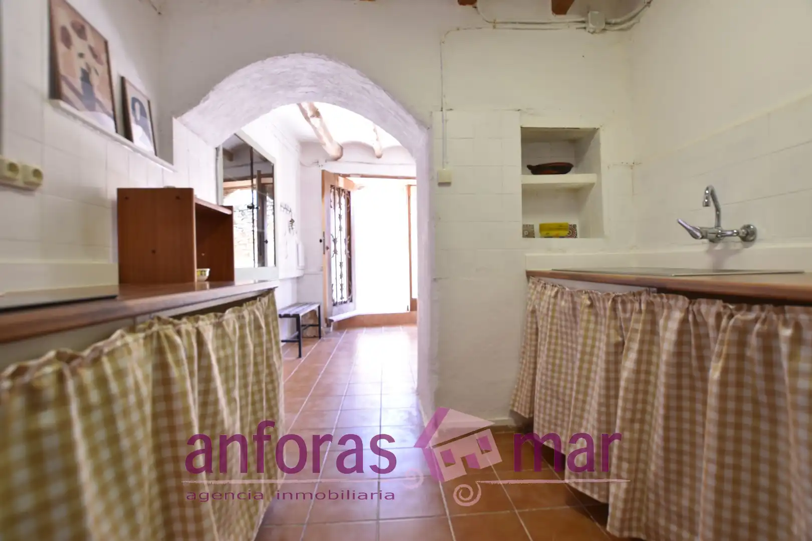 Cuina de Casa adosada en venda en Creixell amb Calefacció