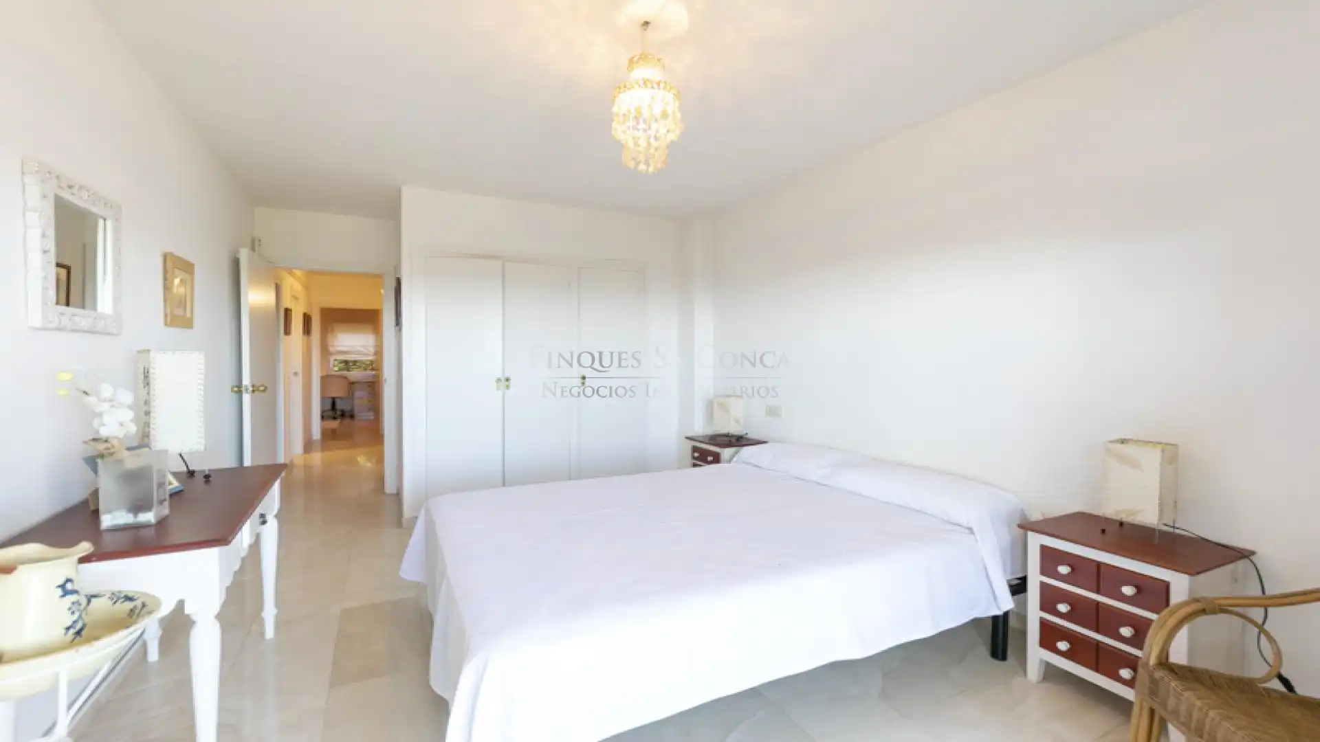 Schlafzimmer von Wohnungen zum Verkauf in Sant Feliu de Guíxols mit Heizung, Terrasse und Möbliert