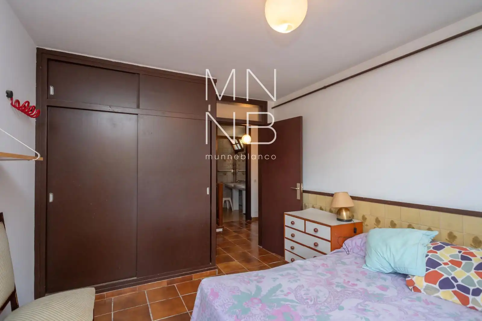 Schlafzimmer von Haus oder Chalet zur Miete in Òrrius mit Heizung, Schwimmbad und Möbliert