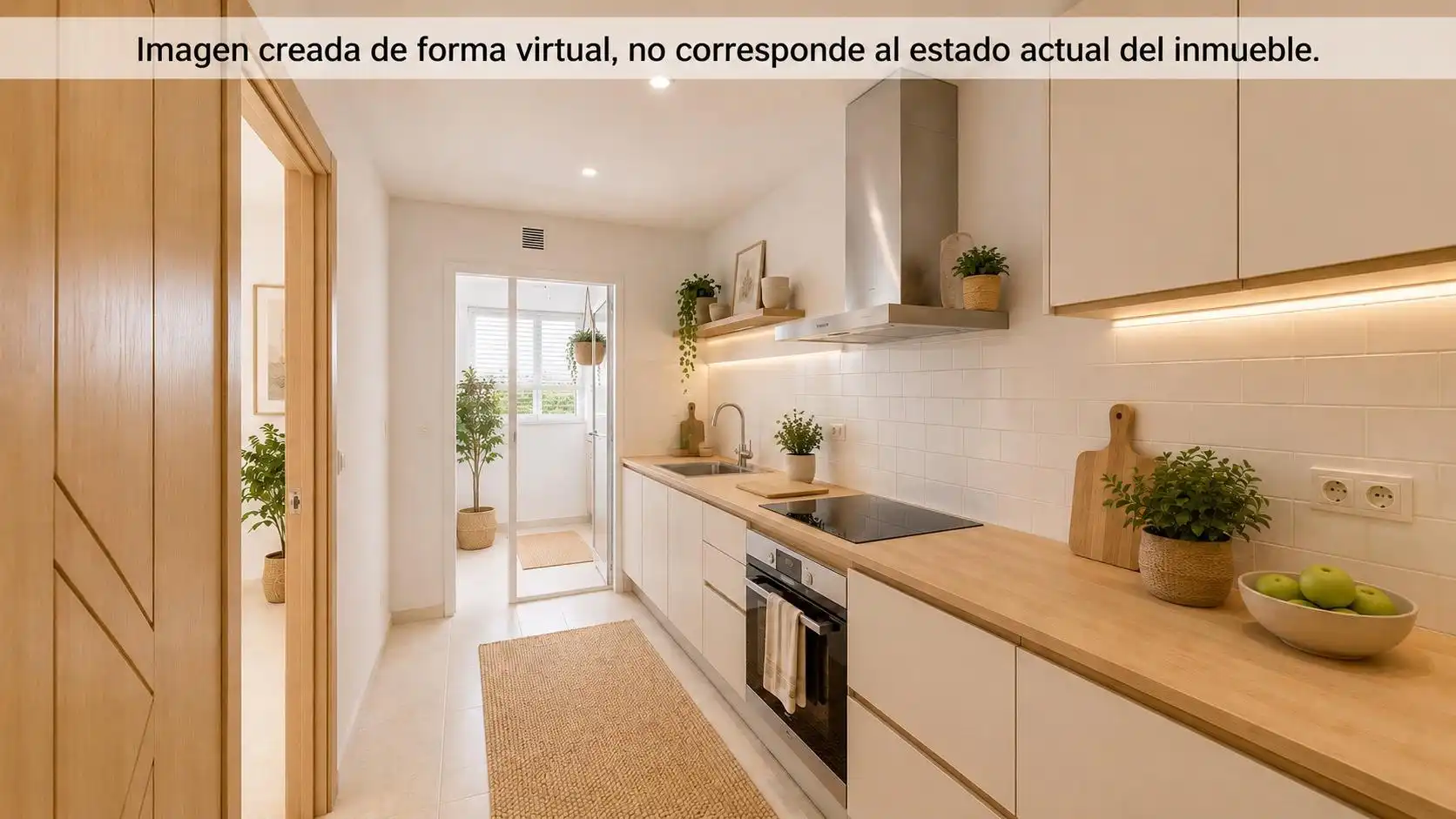 Cocina de Piso en venta en Benalmádena con Terraza