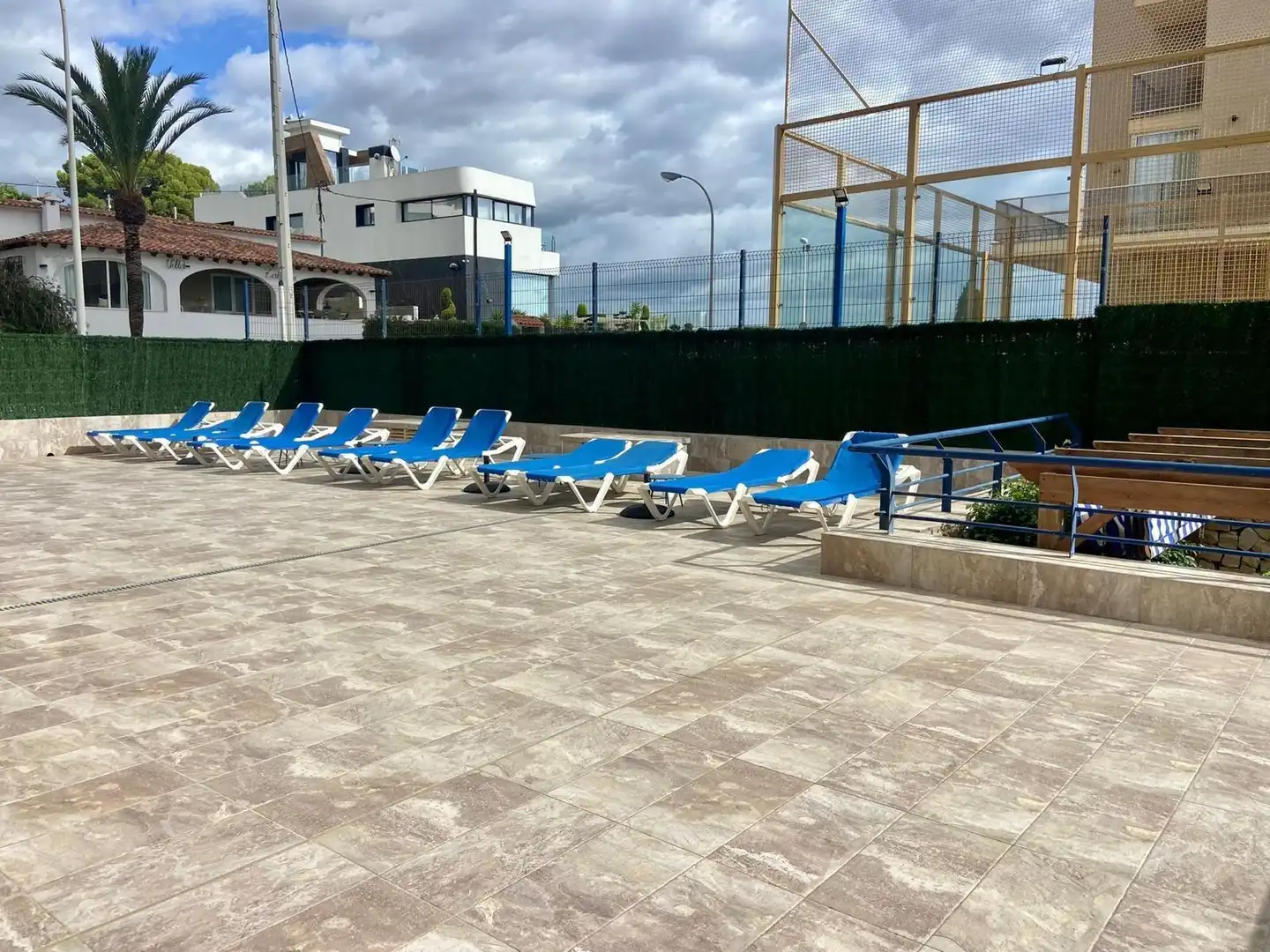 Terrassa de Apartament en venda en Calpe / Calp amb Terrassa i Piscina comunitària