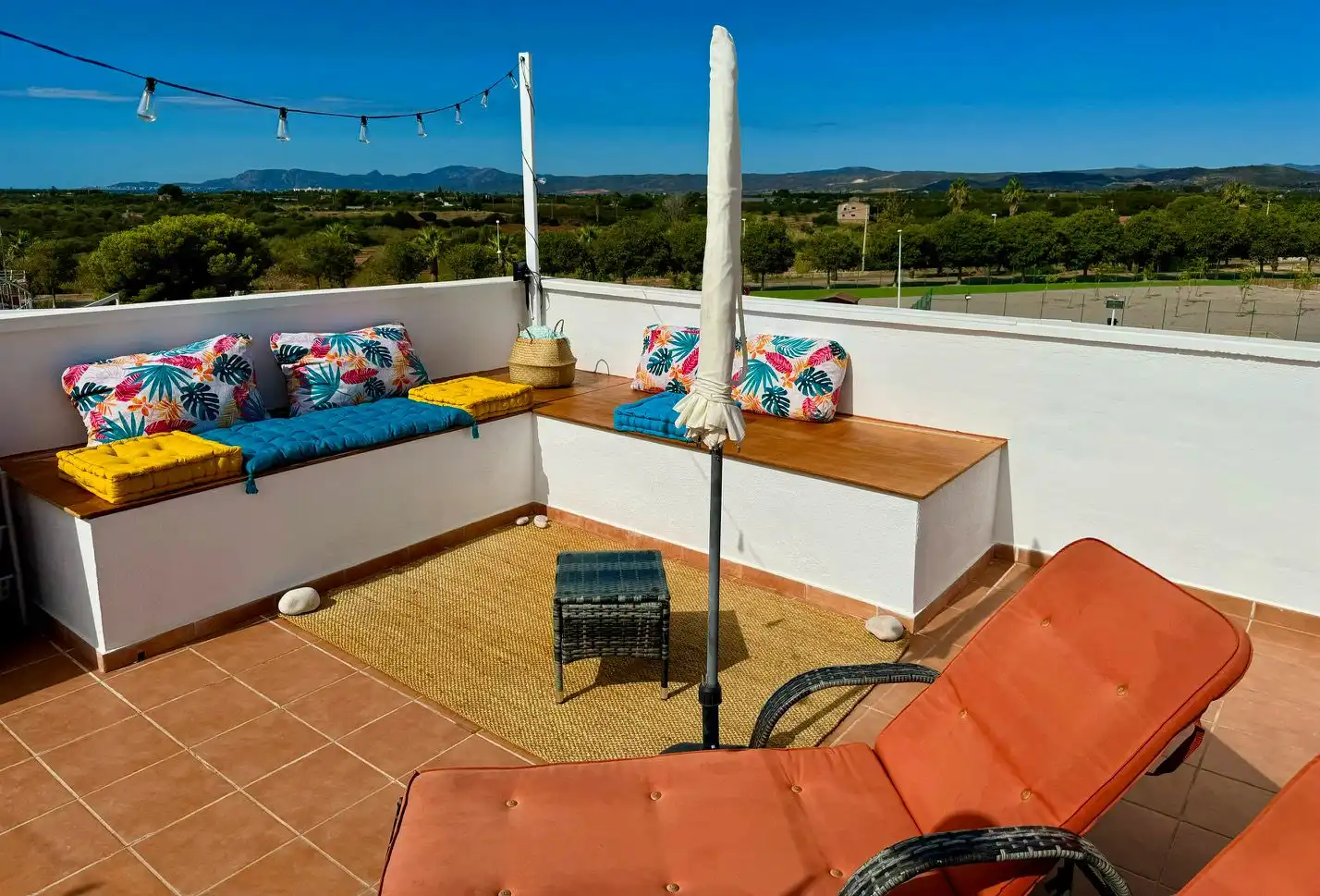 Terraza de Ático en venta en Alcalà de Xivert con Aire acondicionado, Calefacción y Jardín privado
