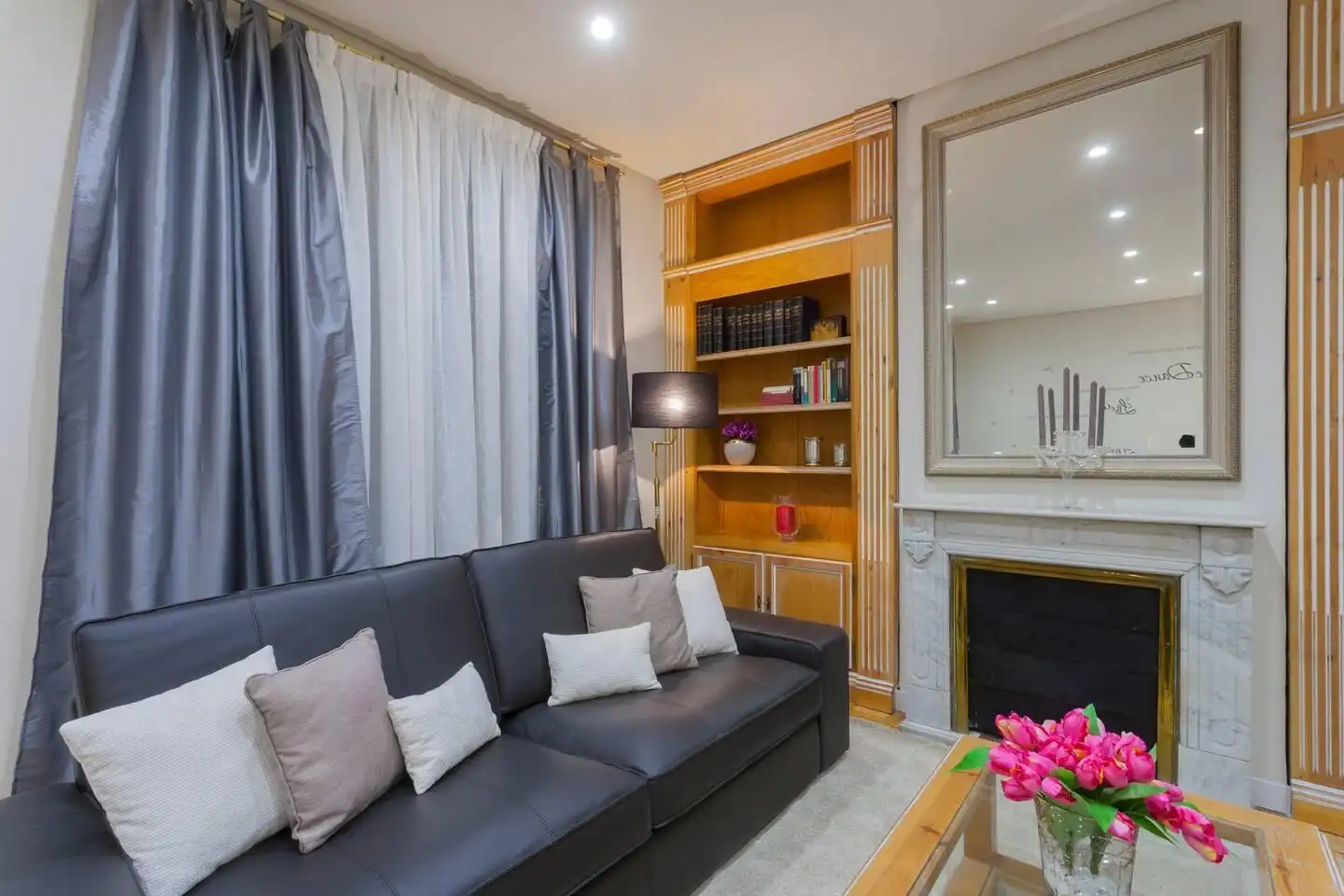 Living room of Apartments for rent in Málaga  with Air Conditioner, Furnished and Internet