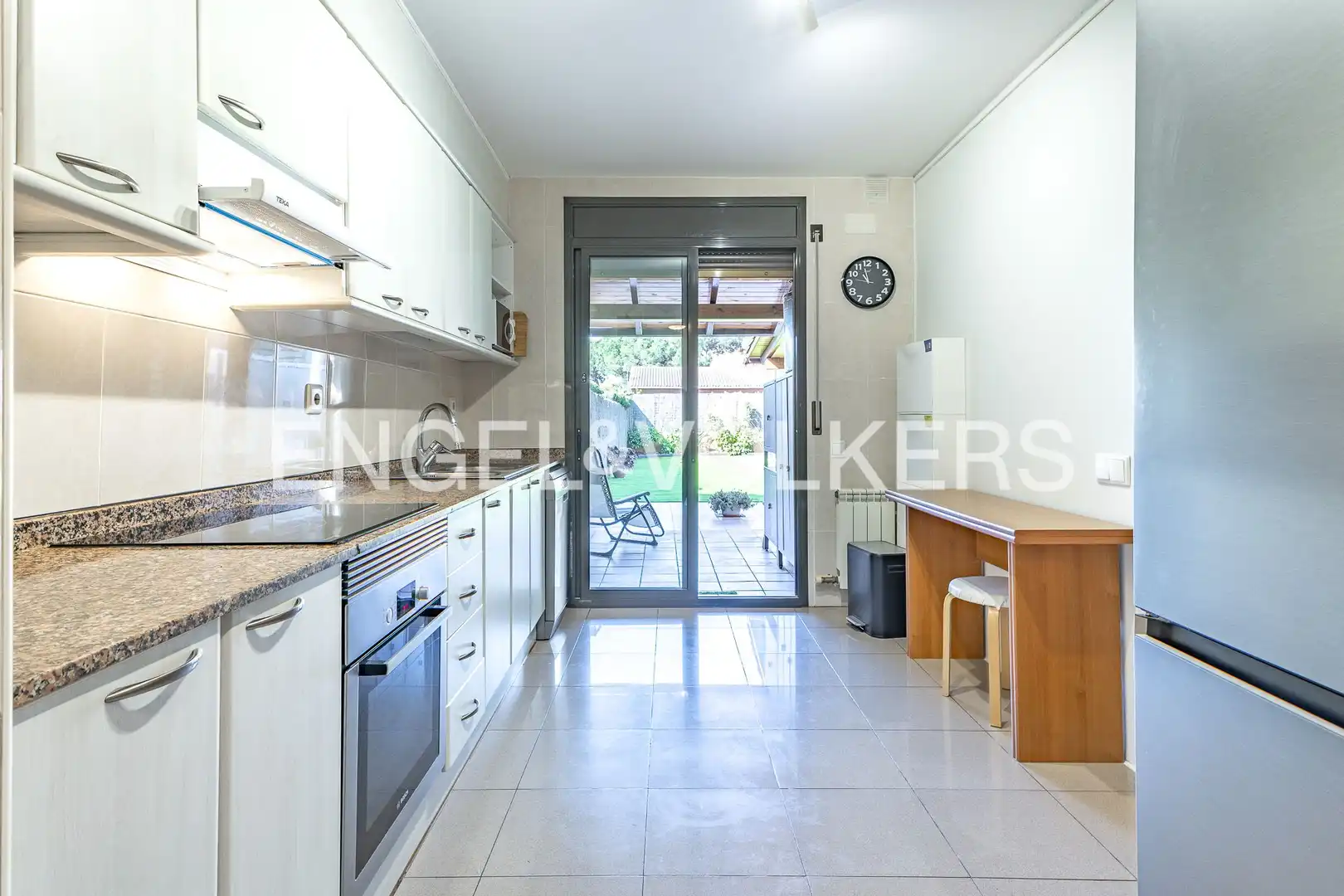 Cocina de Casa o chalet de alquiler en Sant Vicenç de Montalt con Calefacción, Jardín privado y Piscina