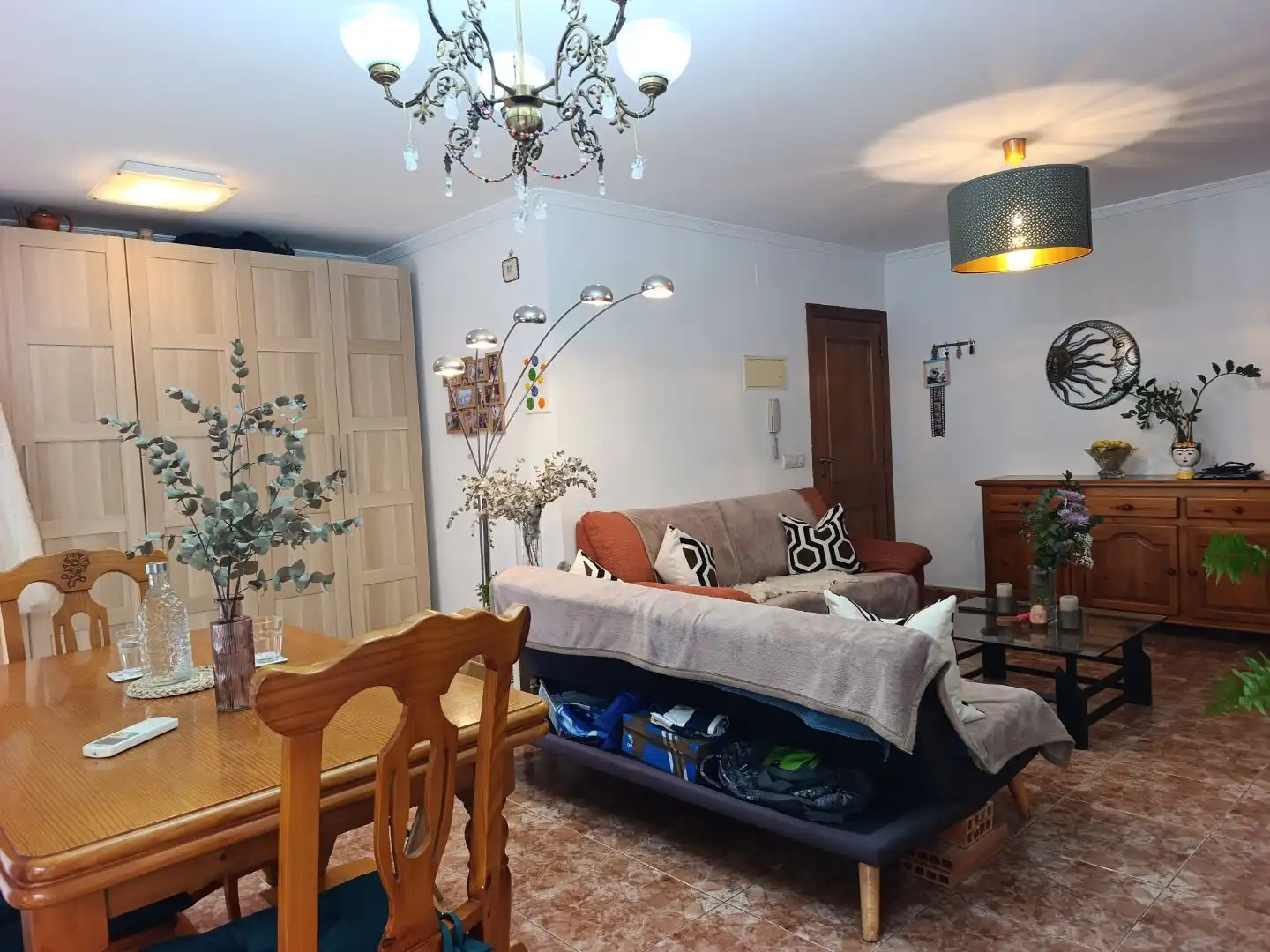 Sala de estar de Casa o chalet en venta en Oliva con Aire acondicionado, Terraza y Balcón
