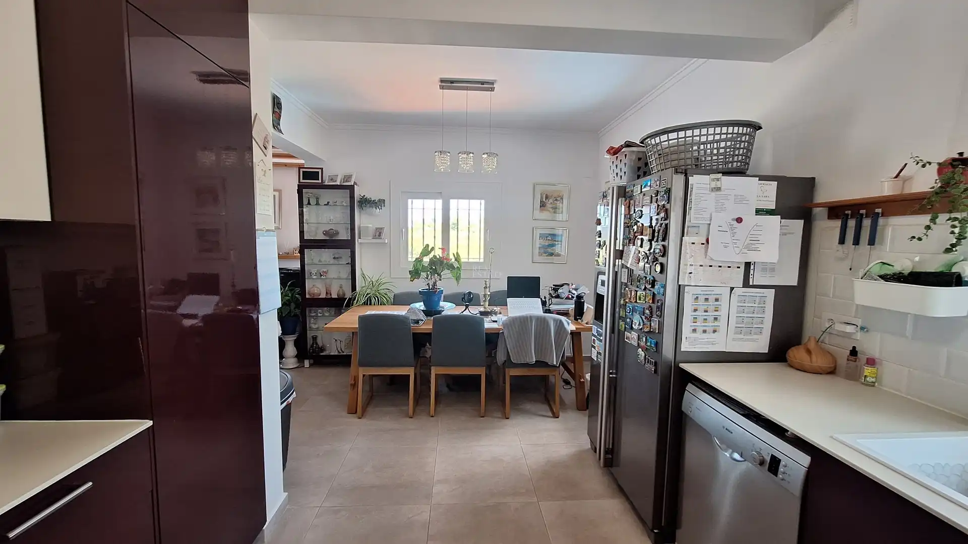 Kitchen of Houses for sale in El Ràfol d'Almúnia  with Air Conditioner, Heating and Terrace