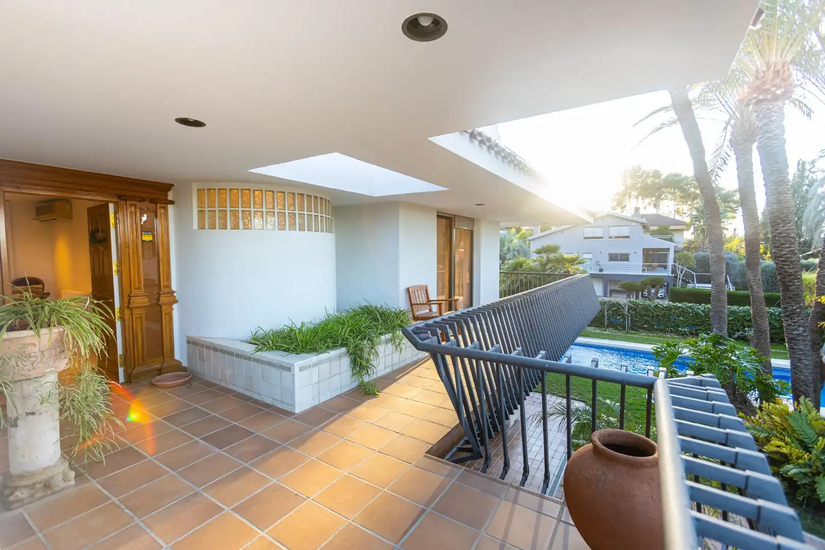 Terraza de Casa o chalet en venta en Murcia con Aire acondicionado, Jardín privado y Terraza