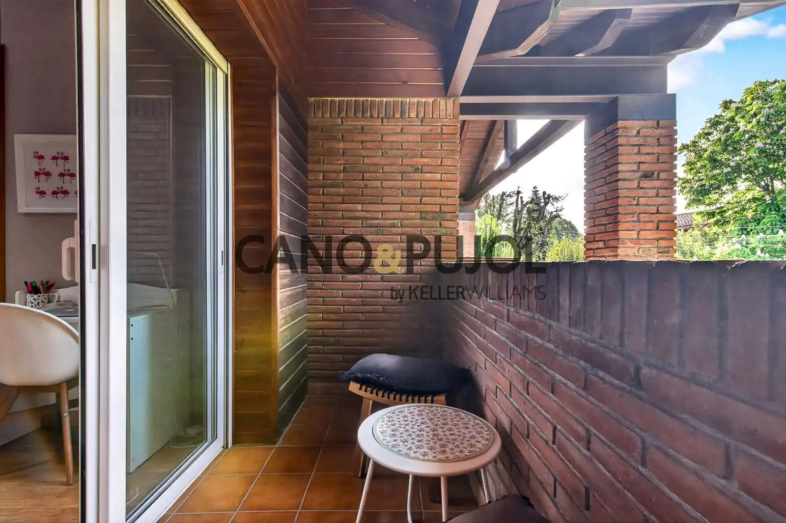 Terrassa de Casa o xalet en venda en Sant Cugat del Vallès amb Aire condicionat, Calefacció i Terrassa