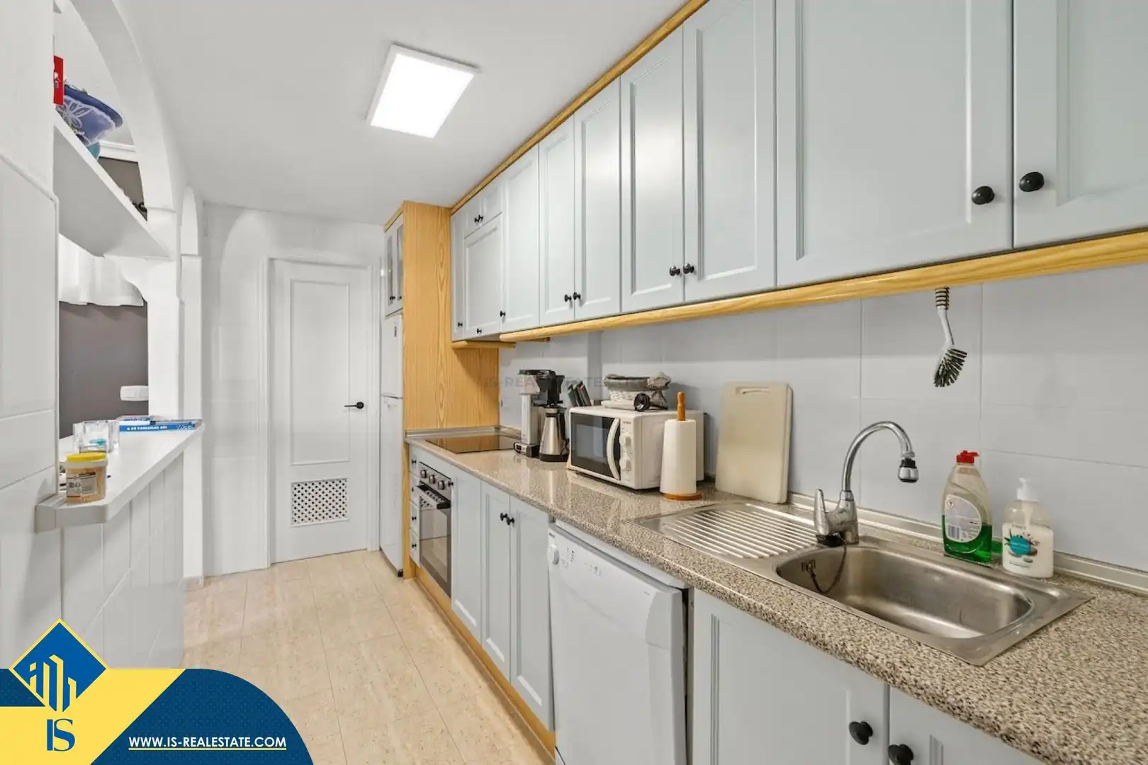 Kitchen of Flat for sale in Santa Pola  with Terrace, Furnished and Community pool