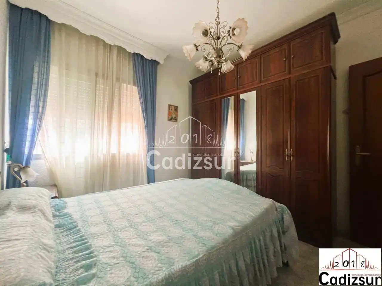 Schlafzimmer von Wohnung zum Verkauf in Cádiz mit Klimaanlage und Terrasse
