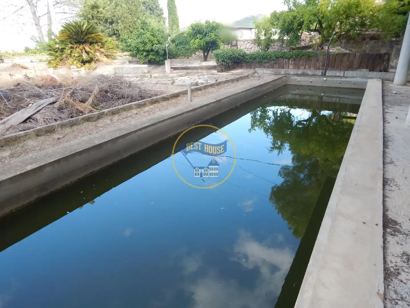 Piscina de Casa o xalet en venda en Albaida amb Terrassa i Piscina