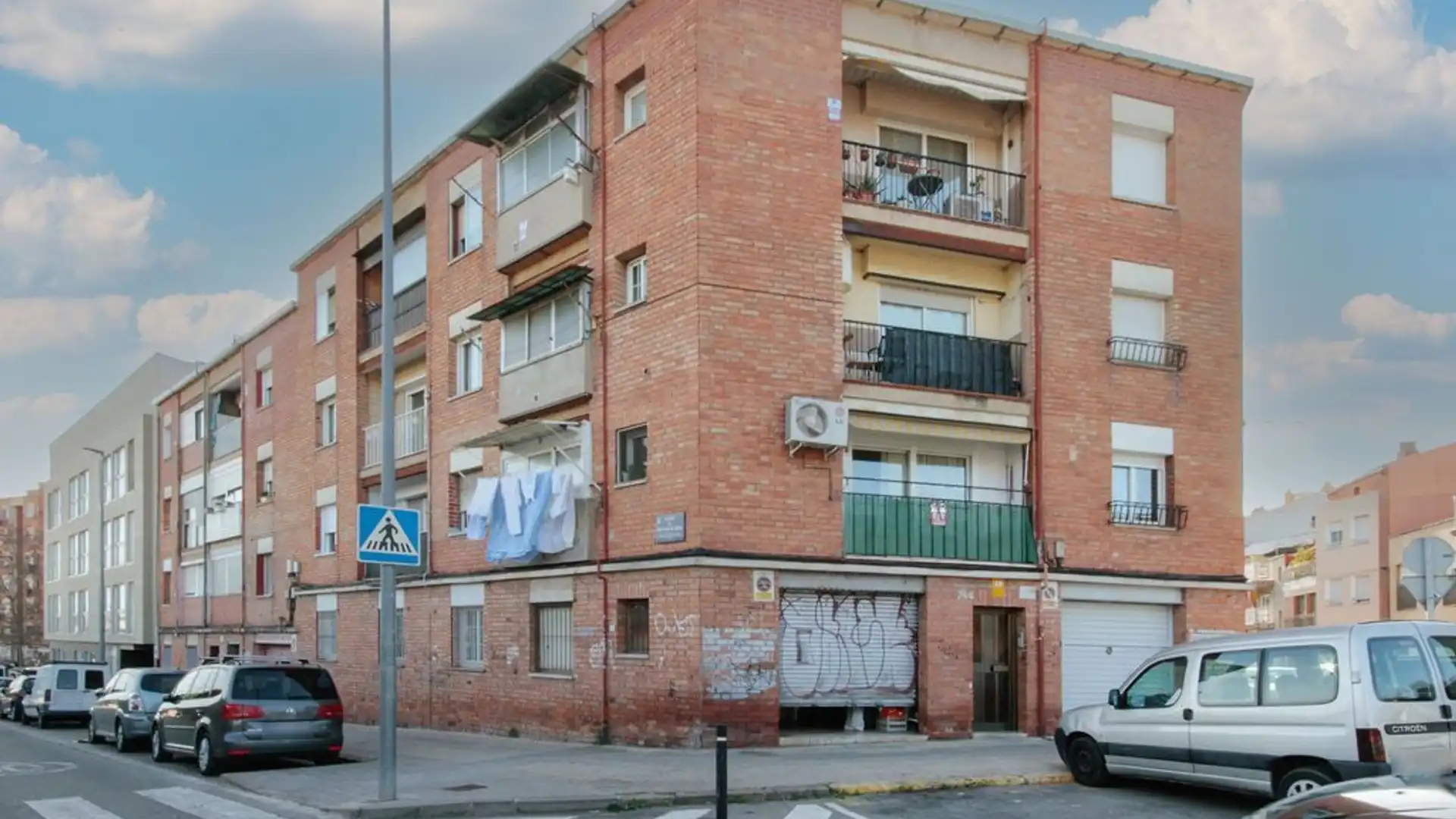 Vista exterior de Pis en venda en Terrassa