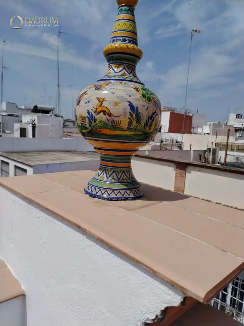 Jardín de Casa o chalet en venta en Sevilla con Aire acondicionado, Terraza y Balcón