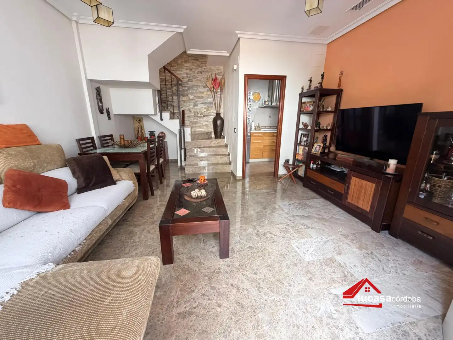 Sala de estar de Casa o chalet en venta en Córdoba con Aire acondicionado, Calefacción y Terraza