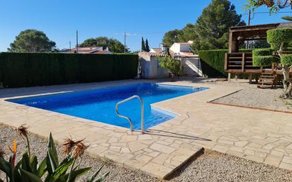 Swimming pool of House or chalet for sale in L'Ametlla de Mar   with Air Conditioner, Terrace and Swimming Pool