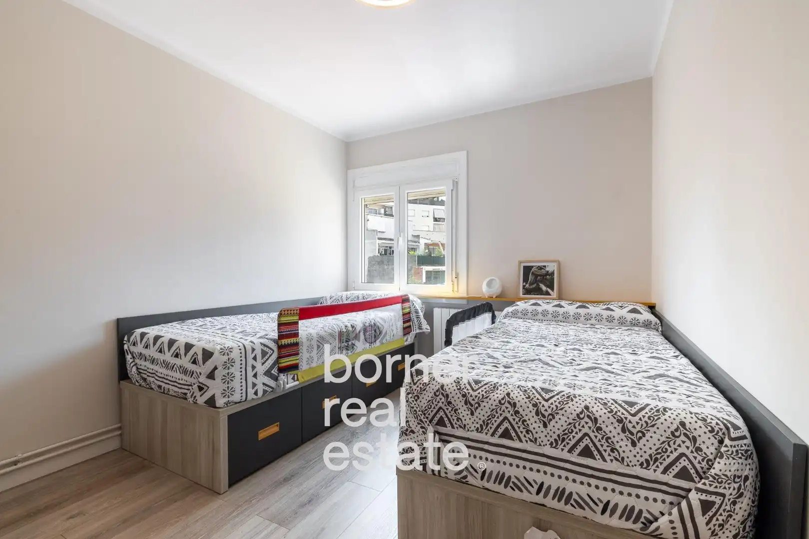 Schlafzimmer von Wohnung zum Verkauf in Rubí mit Heizung, Parkett und Balkon