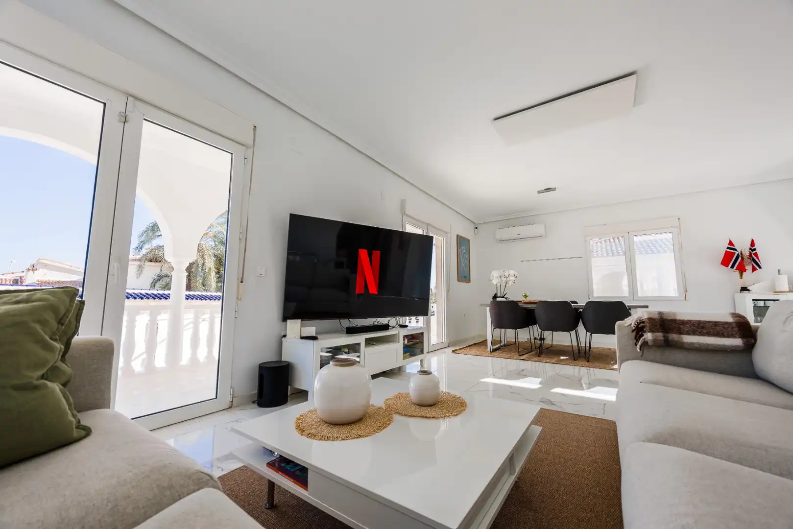 Sala de estar de Casa o chalet en venta en Rojales con Calefacción, Jardín privado y Terraza