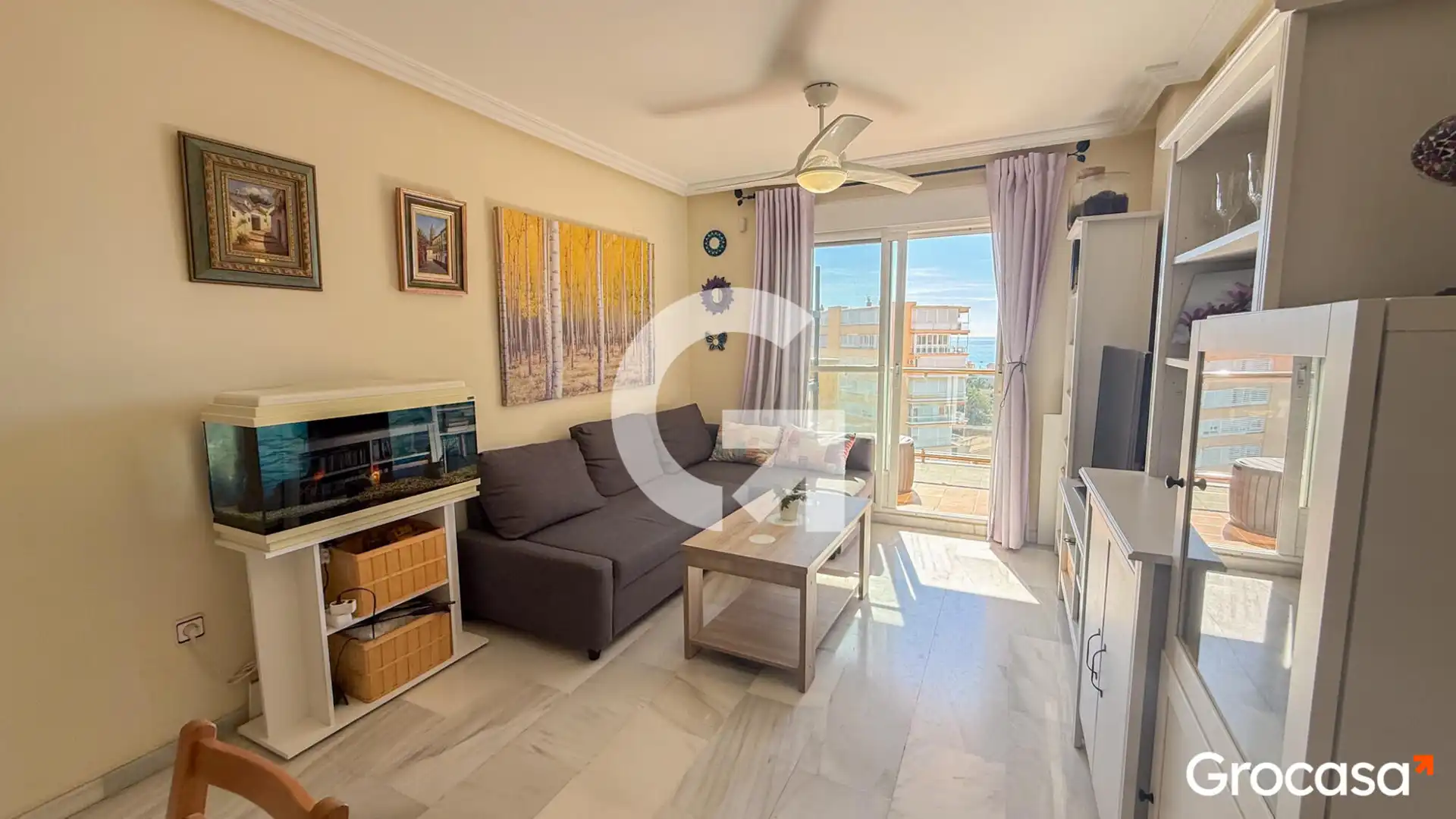Living room of Flat for sale in Torremolinos  with Air Conditioner, Heating and Terrace