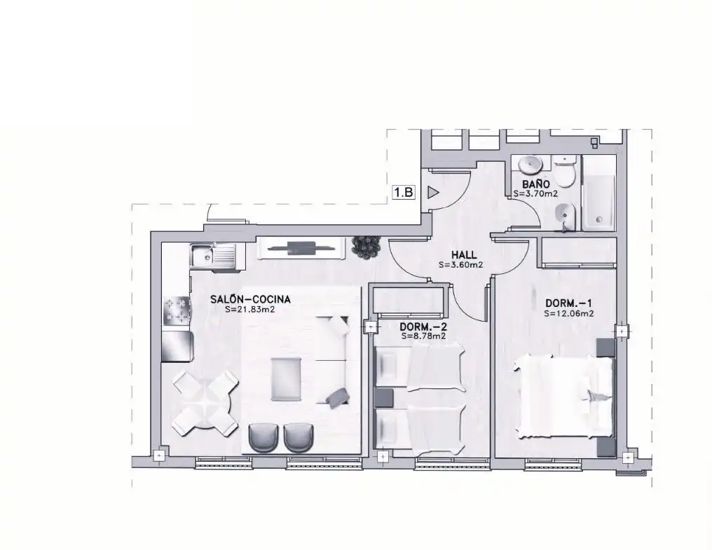 Piso en venta en Málaga con Aire acondicionado y Calefacción