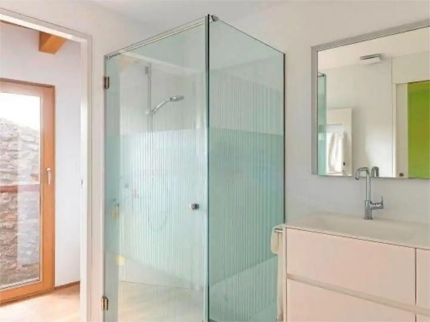 Bathroom of Houses for rent in Cava  with Private garden, Parquet flooring and Furnished