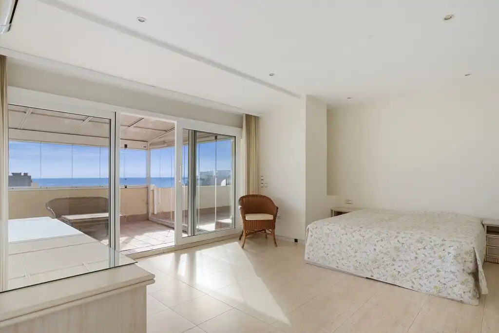 Schlafzimmer von Maisonette zum Verkauf in Torremolinos mit Klimaanlage, Terrasse und Möbliert