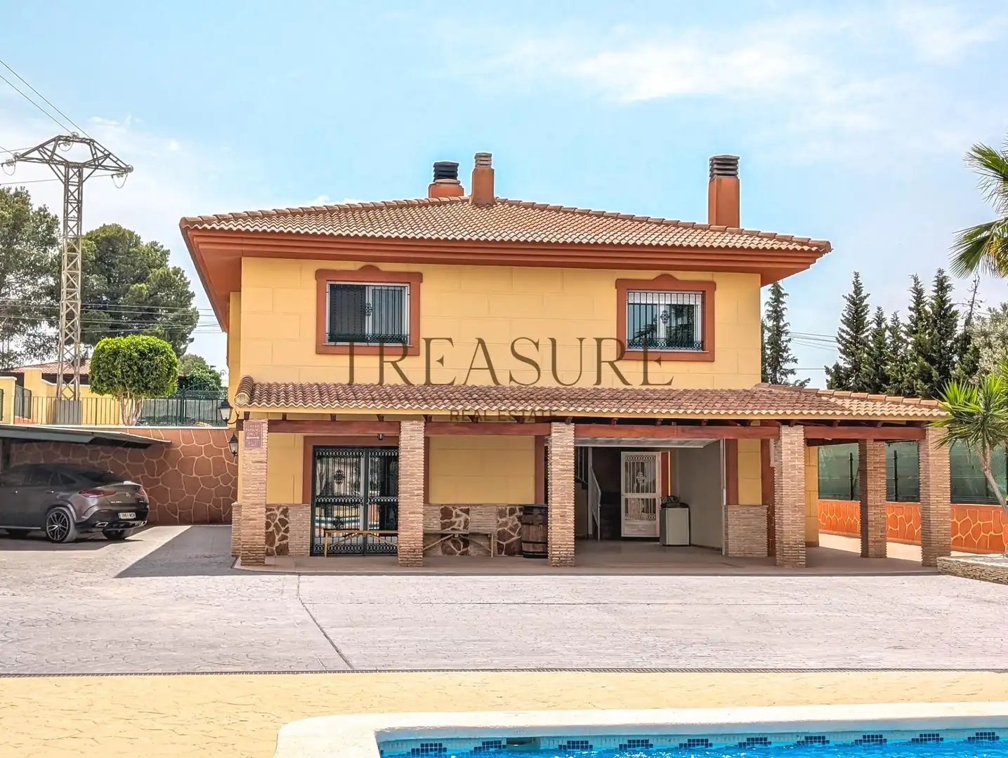Vista exterior de Casa o chalet en venta en Molina de Segura con Trastero, Piscina y Amueblado