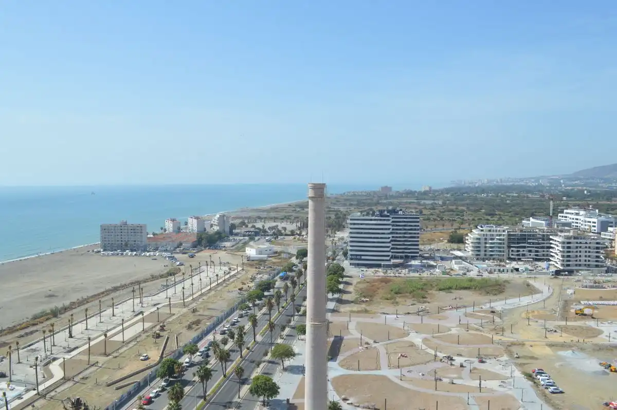 Vista exterior de Pis de lloguer en Málaga amb Aire condicionat, Calefacció i Terrassa