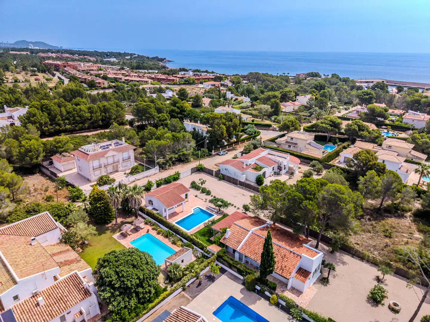 Exterior view of Houses for sale in L'Ametlla de Mar   with Air Conditioner, Heating and Private garden