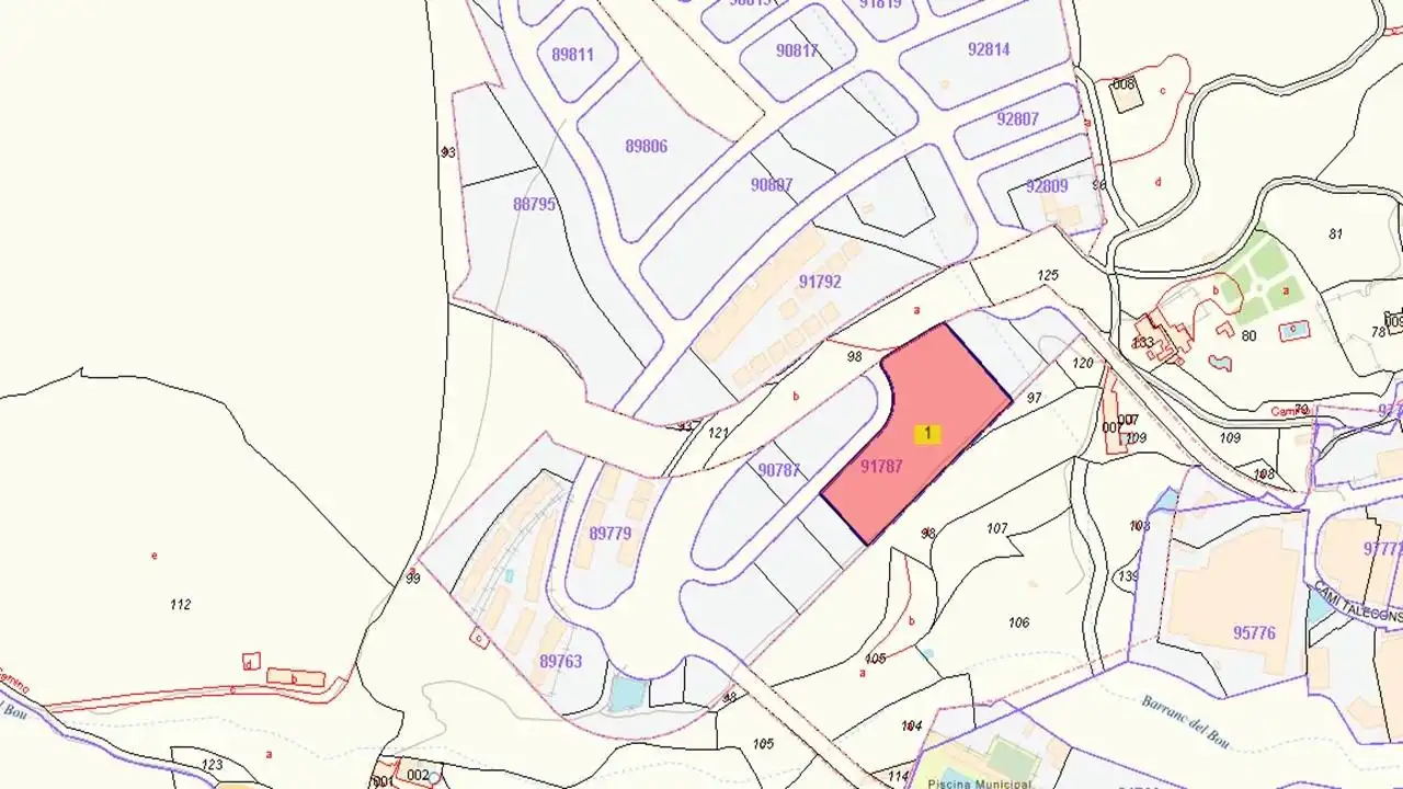 Lands and plots for sale in Partida SECTOR SOLANA 1