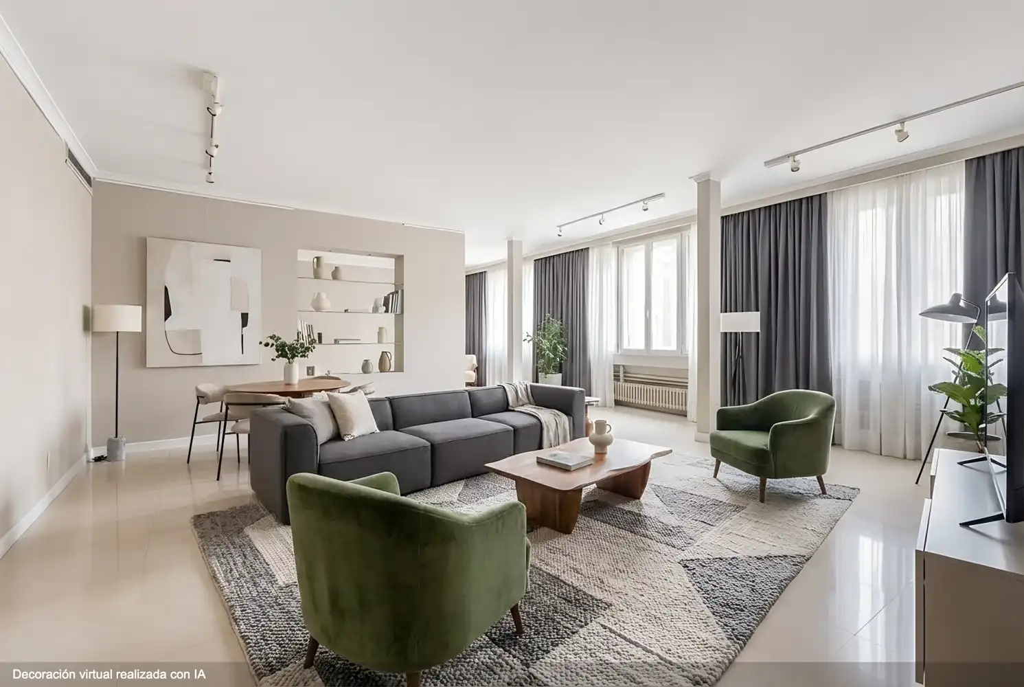 Sala de estar de Piso en venta en Valencia con Aire acondicionado, Calefacción y Trastero