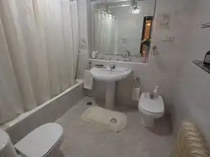 Bathroom of Houses for sale in Ciudad Real  with Air Conditioner, Private garden and Storage room