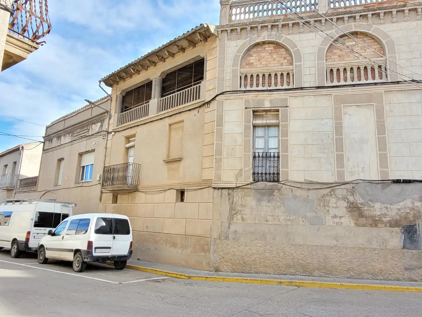 Vista exterior de Casa adosada en venda en El Palau d'Anglesola