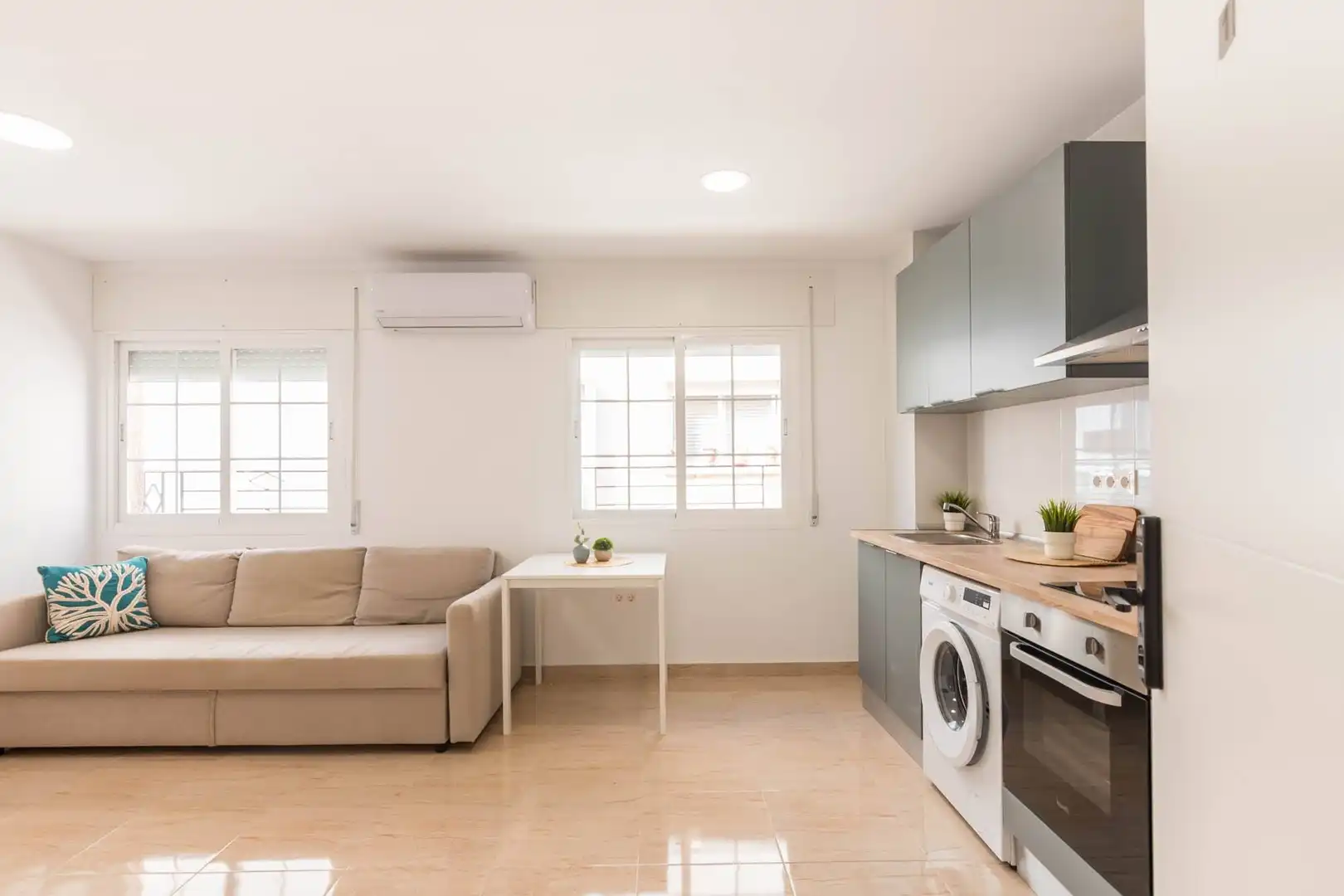 Sala de estar de Piso en venta en Murcia con Aire acondicionado, Calefacción y Trastero