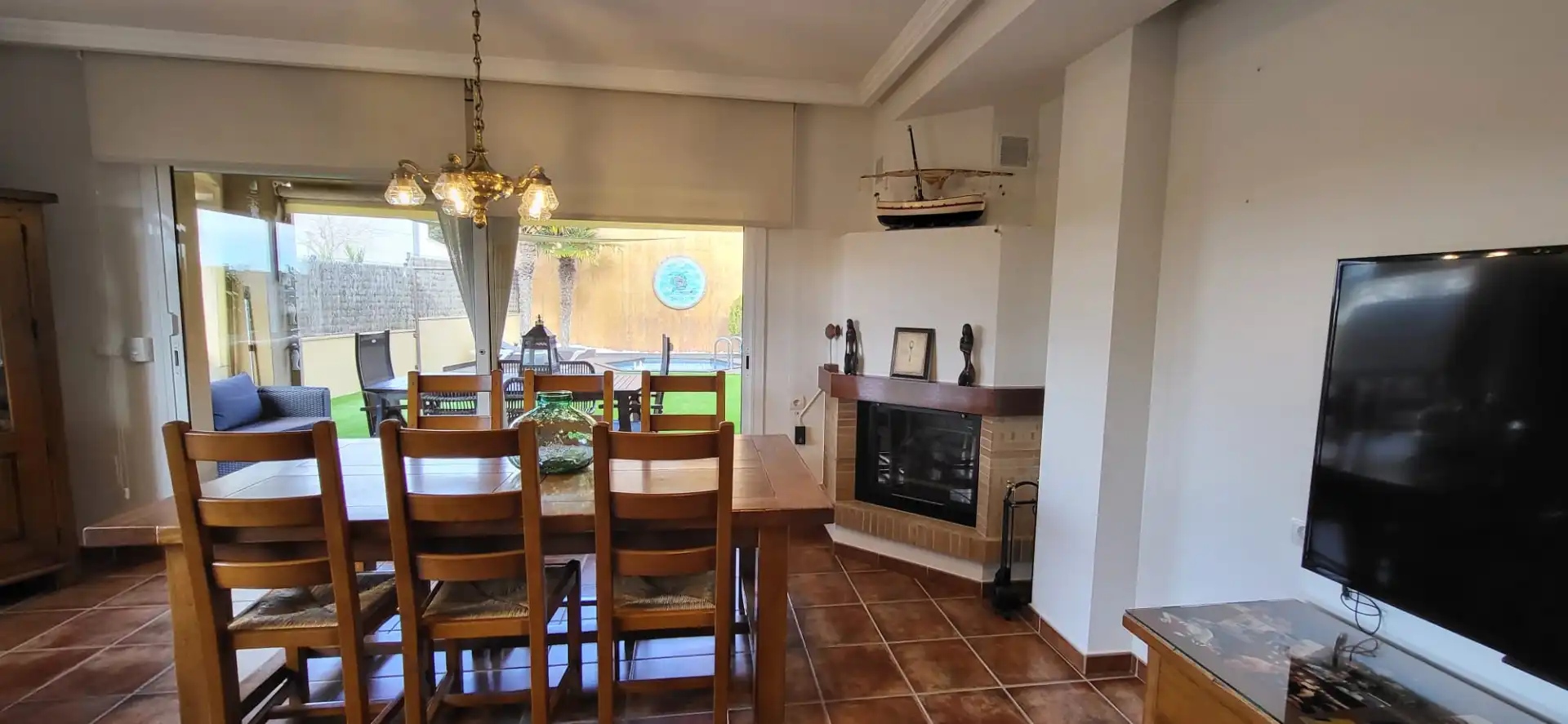 Comedor de Casa o chalet en venta en Palafrugell con Aire acondicionado, Calefacción y Jardín privado